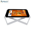 43inch Interactive Touch Table Kiosk For Restaurant And Shops