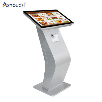 19 Inch Android Touch Screen Kiosk With Printer For Advertising & Information